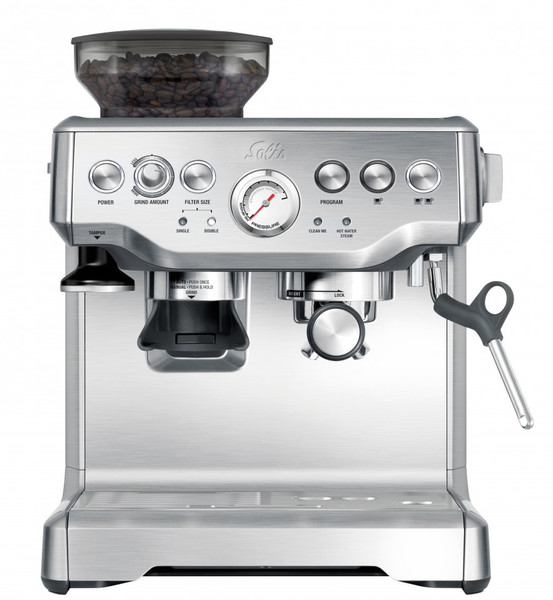 Solis Grind & Infuse Pro Espresso machine Silver