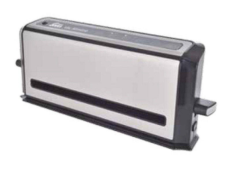 Solis Vac Slimline 800mbar Black,Stainless steel vacuum sealer