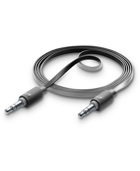 Vivanco 37853 2m 3.5mm 3.5mm Black audio cable