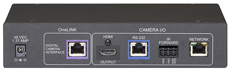 Vaddio OneLINK HDMI AV transmitter & receiver Schwarz