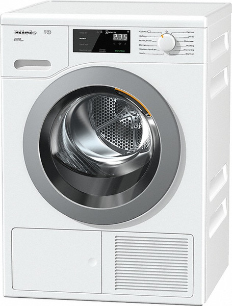 Miele TCF620WP Eco Freistehend Frontlader 8kg A+++ Weiß