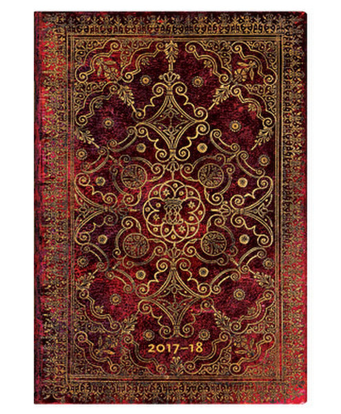 Paperblanks DD3661-6 Hardcover 208Seiten Rot Terminkalender