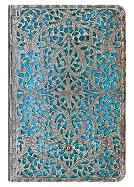 Paperblanks PB2566-5 176sheets Blue,Silver writing notebook