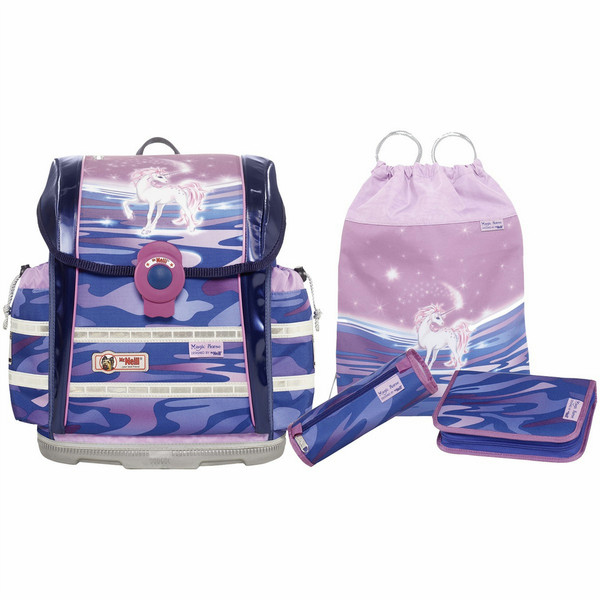 McNeill Magic Horse Set Boy Blue,Pink school bag set