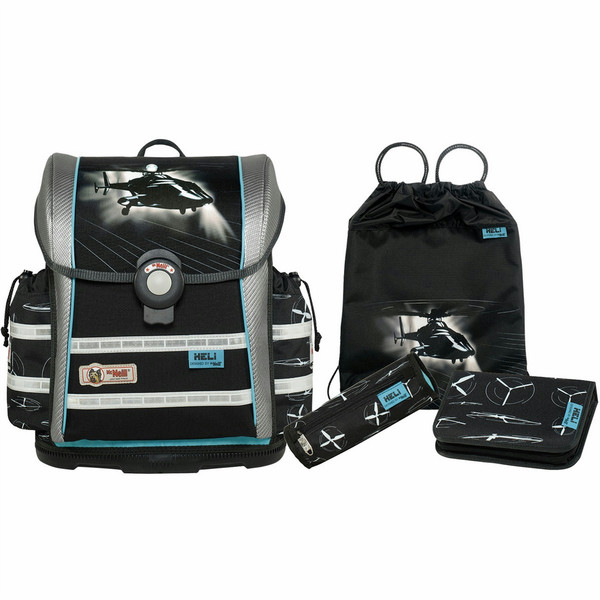 McNeill Ergo Light 912 S Heli Boy Black,Grey school bag set