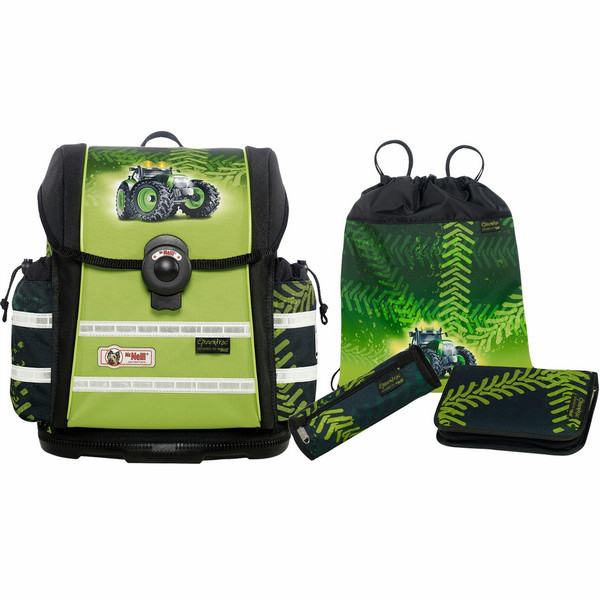 McNeill Ergo Light 912 S Greentrac Boy Black,Green school bag set