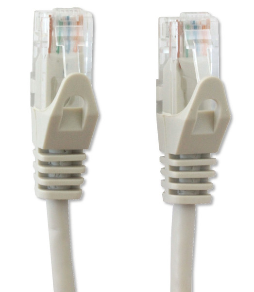 Techly Network Patch Cable in CCA Cat.5E UTP 15m Gray ICOC CCA5U-150T
