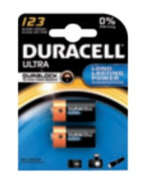 Duracell Ultra 123 BG2 Литиевая 3В