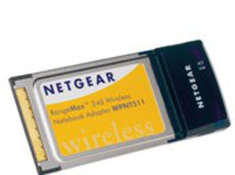 Netgear RangeMax 240 Wireless Notebook Adapter 240Мбит/с сетевая карта