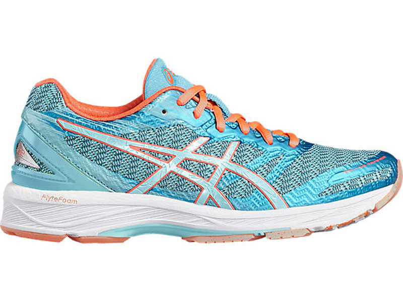 ASICS GEL-DS TRAINER 22 Для взрослых Женский Синий, Коралловый, Белый 37.5 кроссовки