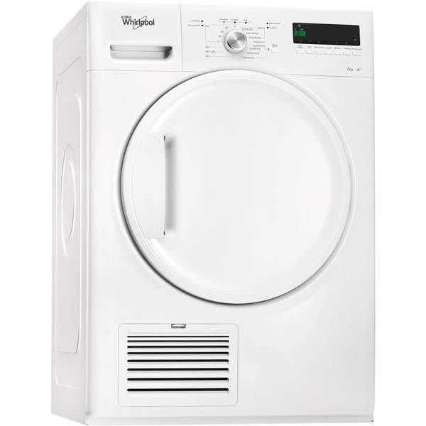 Whirlpool HDLX 70312 Отдельностоящий Фронтальная загрузка 7кг A+ Белый
