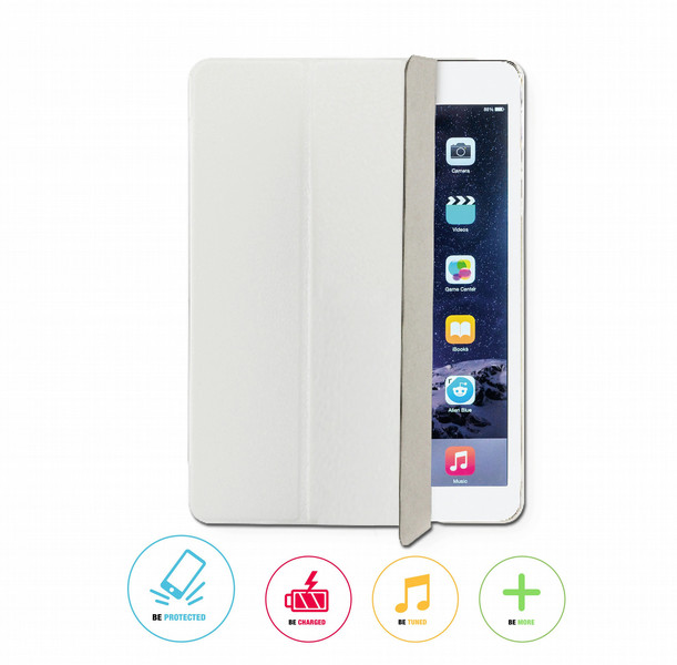 BeHello iPad Air 2 Smart Stand Case White