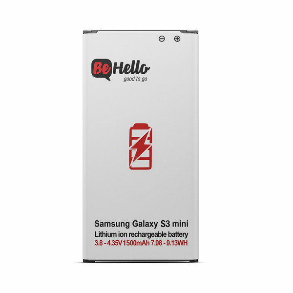 BeHello Samsung S3 Mini Internal Battery 1500mAh