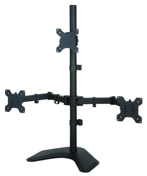Techly ICA-LCD 2533 27" Freestanding Black flat panel desk mount