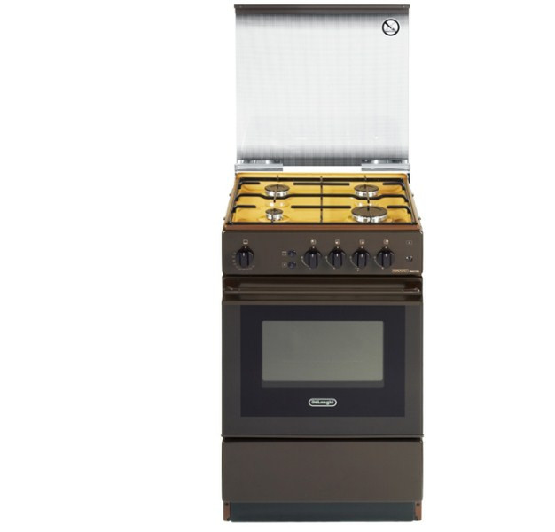 DeLonghi SGGK 554 N Freestanding cooker Gas hob A Коричневый кухонная плита
