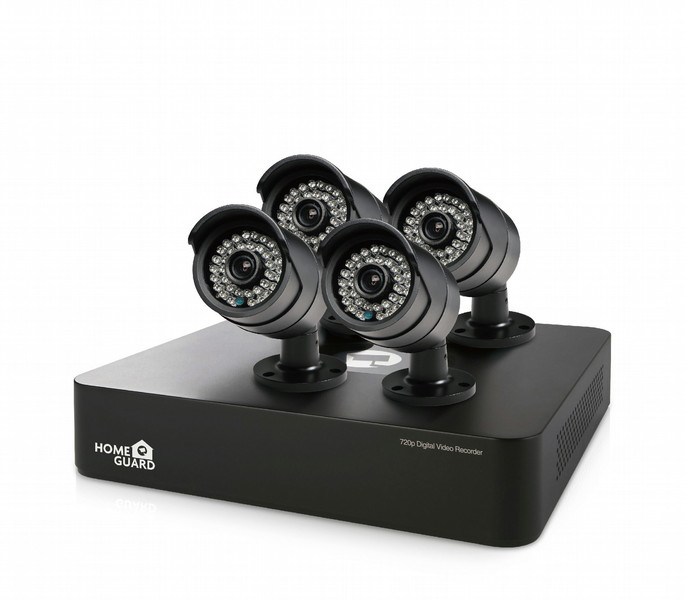 iGET SMART HGDVK46704 CCTV В помещении и на открытом воздухе Пуля Черный камера видеонаблюдения