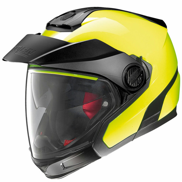 Nolan N40-5GT HI-V N-COM Full-face helmet Black,Yellow motorcycle helmet