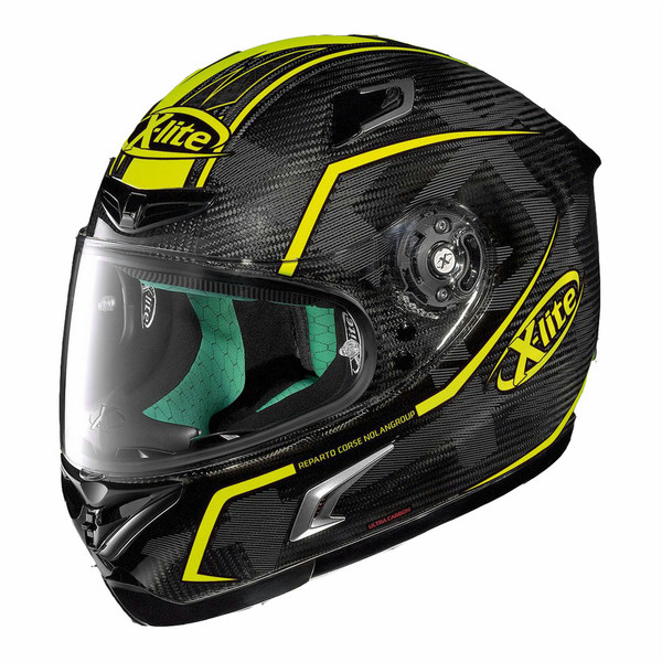 Nolan X-802RR Ultra Carbon Full-face helmet Черный, Желтый