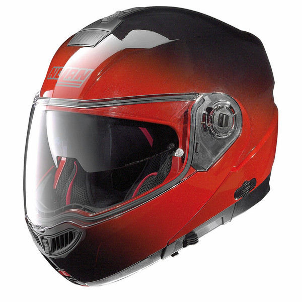 Nolan N-104 Absolute Fade N-Com Modular helmet Черный, Красный