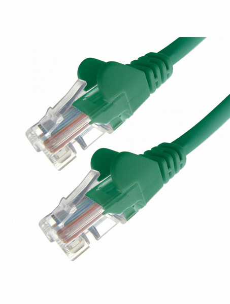 DP Building Systems 22316 0.5m Cat6 U/UTP (UTP) Green networking cable