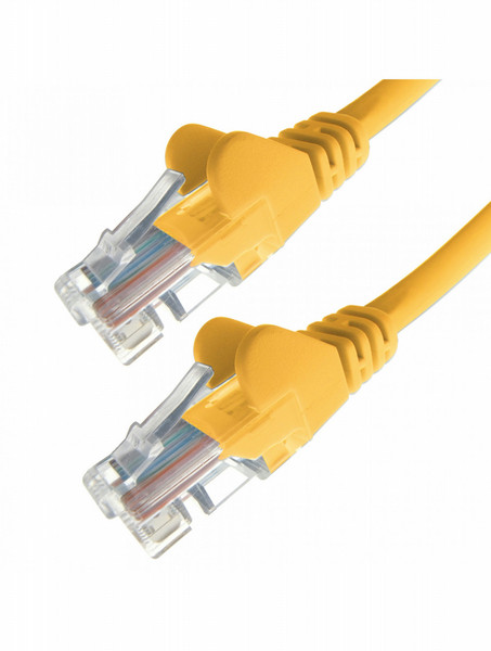 DP Building Systems 22390 10m Cat6 U/UTP (UTP) Yellow networking cable