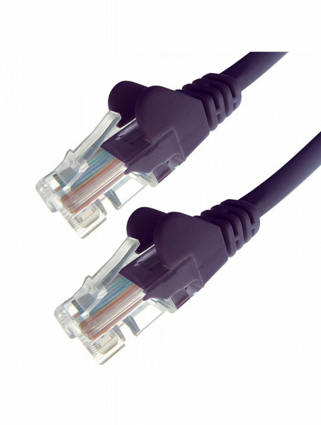 DP Building Systems 22387 10m Cat6 U/UTP (UTP) Purple networking cable