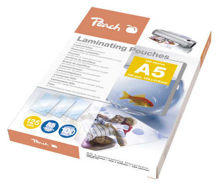 Peach 510319 100pc(s) laminator pouch