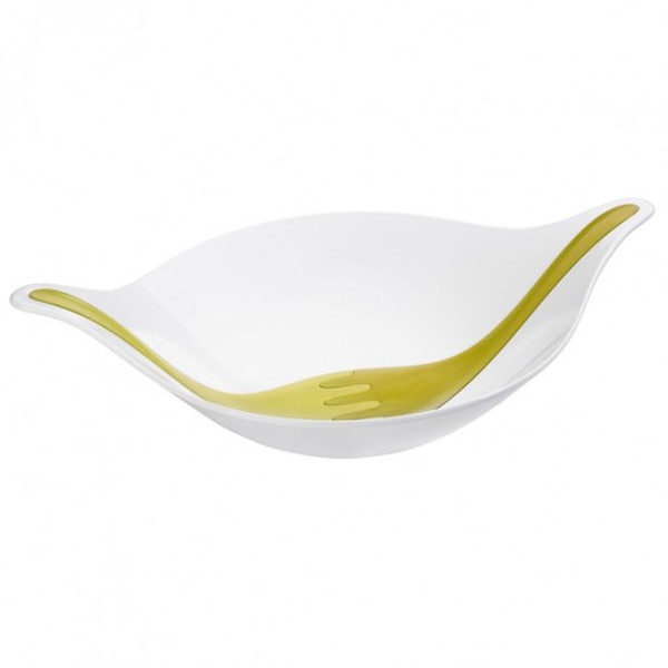 koziol Leaf XL Salad bowl 4.5L Oval Green,White 1pc(s)