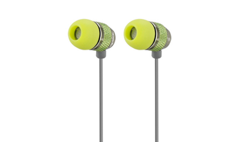 Acteck EB-300 In-ear Binaural Wired Green