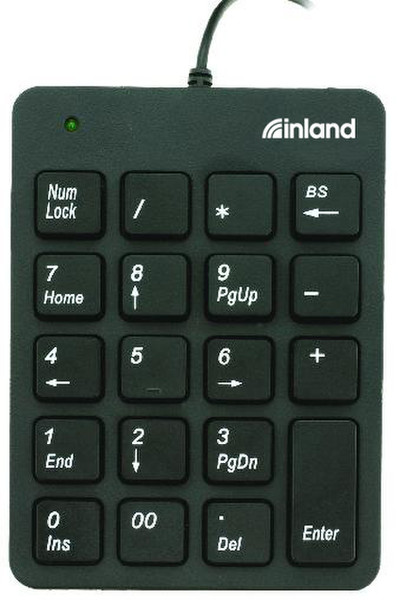 Inland 70113 Numerische Tastatur