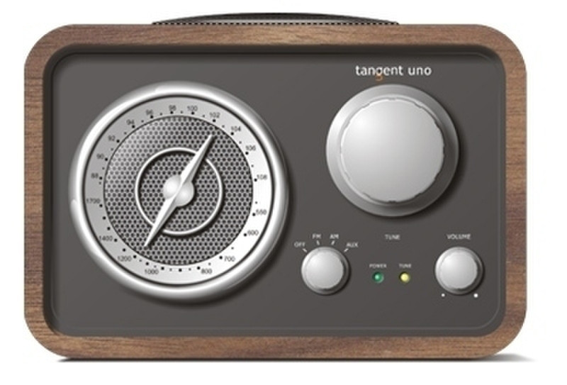 Tangent Uno Portable Analog Brown