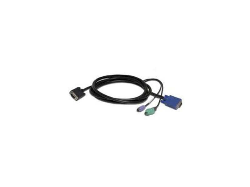 Avocent CBL0030-8 2.75м Черный кабель клавиатуры / видео / мыши