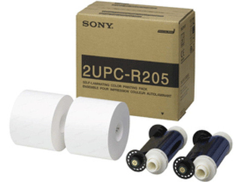 Sony 2UPC-R205 Черный, Белый фотобумага
