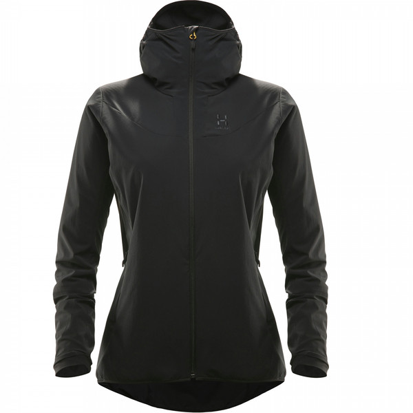 Haglöfs Amets Women's shell jacket/windbreaker XS Elastane,Polyamide Black