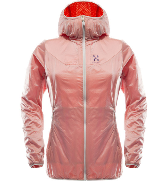 Haglöfs Aran (Valley) Women's shell jacket/windbreaker XS Polyamide Pink