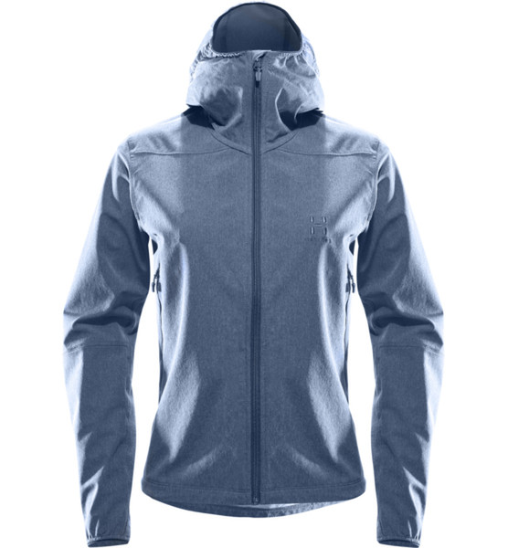 Haglöfs Boa Hood Women's shell jacket/windbreaker XS Elastane,Polyamide,Polyester Blue
