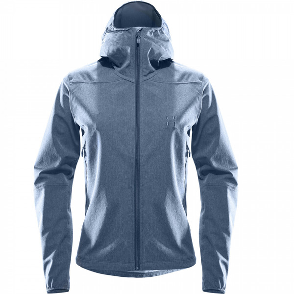 Haglöfs Boa Hood Women's shell jacket/windbreaker XL Elastane,Polyamide,Polyester Blue