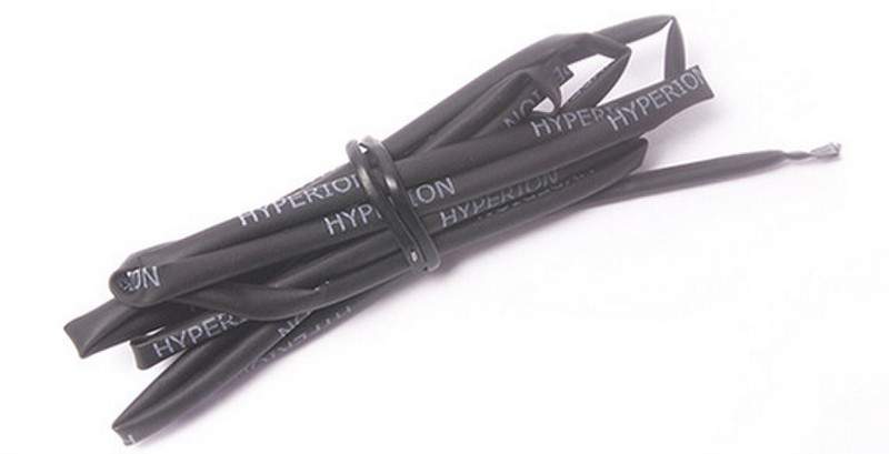 Hyperion HP-HSHRINK02-BK Heat shrink tube Black 1pc(s) cable insulation