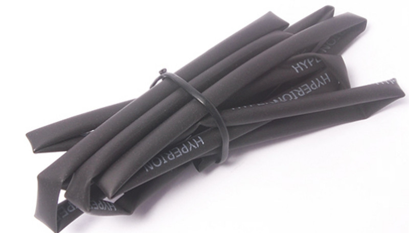Hyperion HP-HSHRINK03-BK Heat shrink tube Black 1pc(s) cable insulation