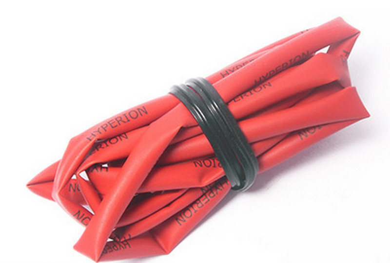 Hyperion HP-HSHRINK04-RD Heat shrink tube Red 1pc(s) cable insulation