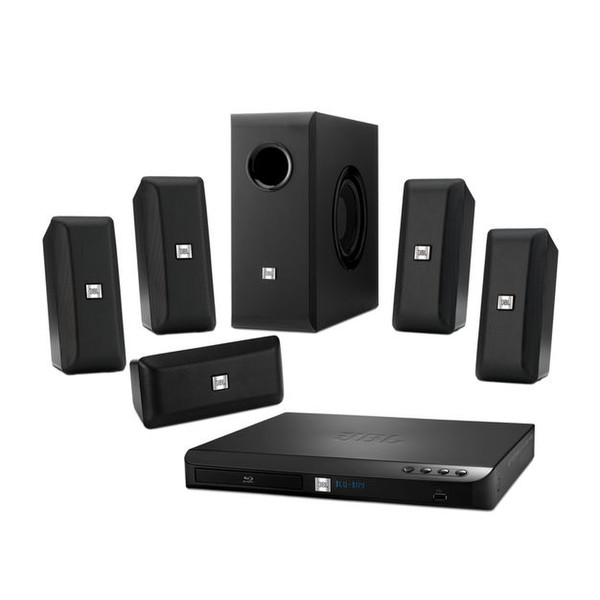 JBL CINEMAVISION SERIES Cinema BD100 5.1channels 300W 3D Black home cinema system