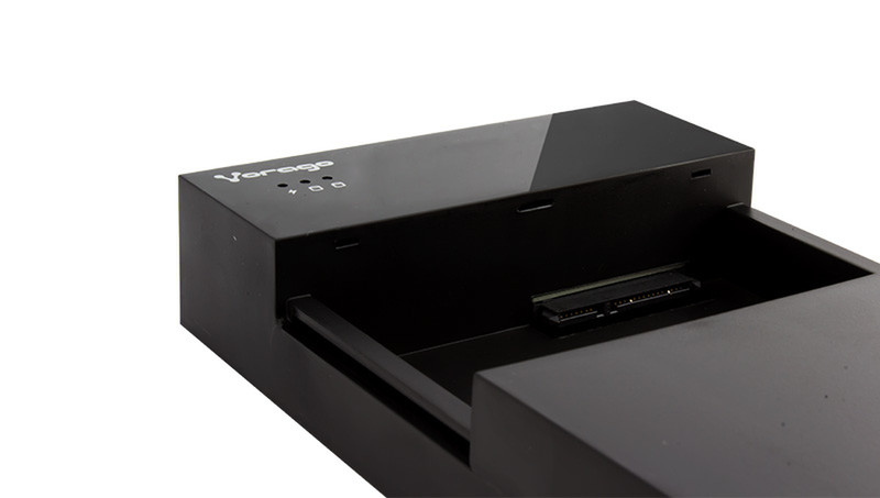 Vorago HDD-300 2.5/3.5" Black storage enclosure