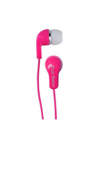 True Basix TBML-003 In-ear Binaural Wired Pink mobile headset
