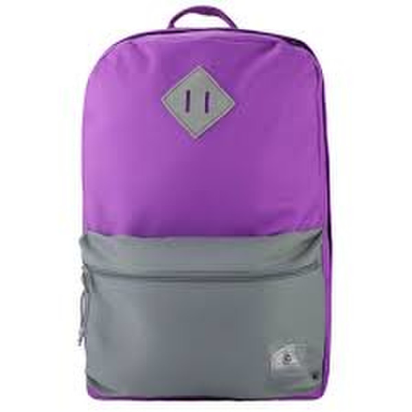 Acteck CC-B93694 ПВХ, Полиэстер Серый, Пурпурный рюкзак