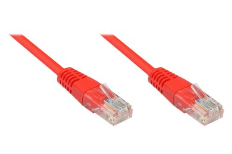 Alcasa 805U-R250 25м Cat5e U/UTP (UTP) Красный сетевой кабель