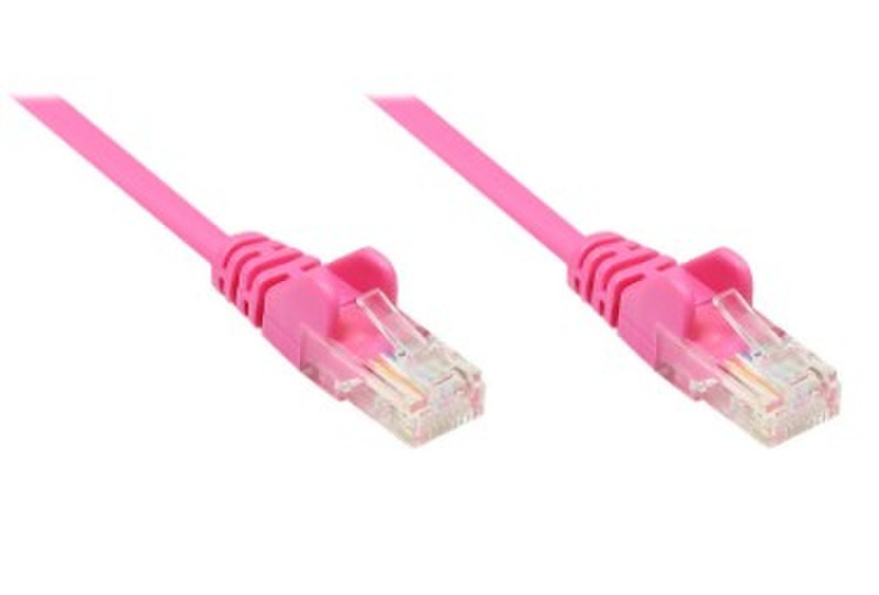 Alcasa 805U-M250 25m Cat5e U/UTP (UTP) Magenta networking cable