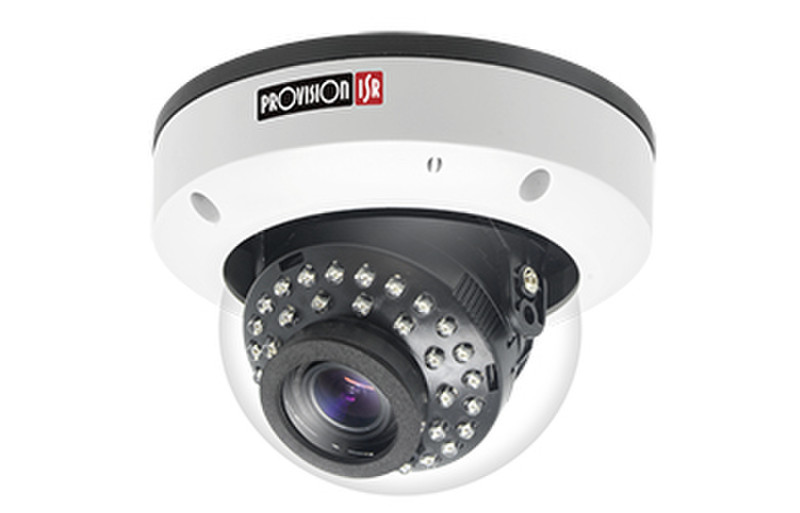 Provision-ISR DAI-390AHDVF+ CCTV В помещении и на открытом воздухе Dome Белый камера видеонаблюдения