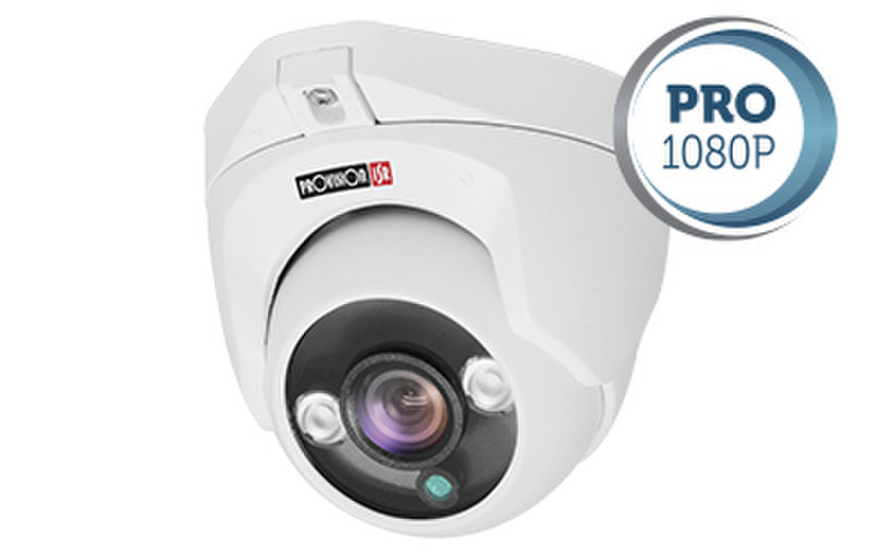 Provision-ISR DI-390AHD36+ CCTV В помещении и на открытом воздухе Dome Белый камера видеонаблюдения