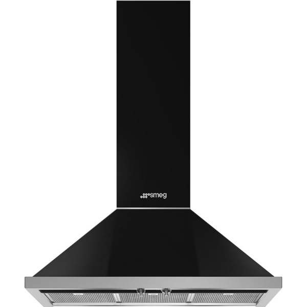 Smeg KPF9BL Wall-mounted 630m³/h A+ Black cooker hood