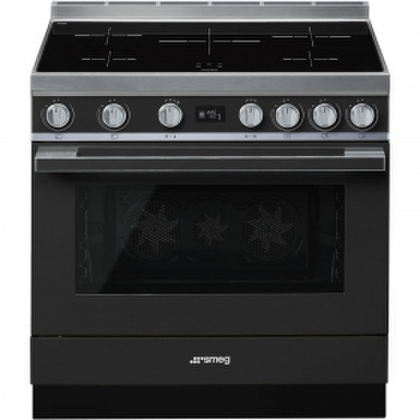 Smeg CPF9IPAN Freestanding cooker Induction hob A+ Антрацитовый кухонная плита